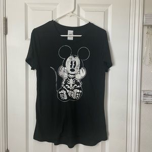 Mickey Mouse Skeleton Shirt